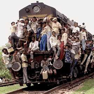 Crowded Train